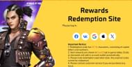 Choose the required login choice on the website (Image via Garena)